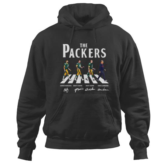 Discover The Packers Abbey Road Signature Hoodies