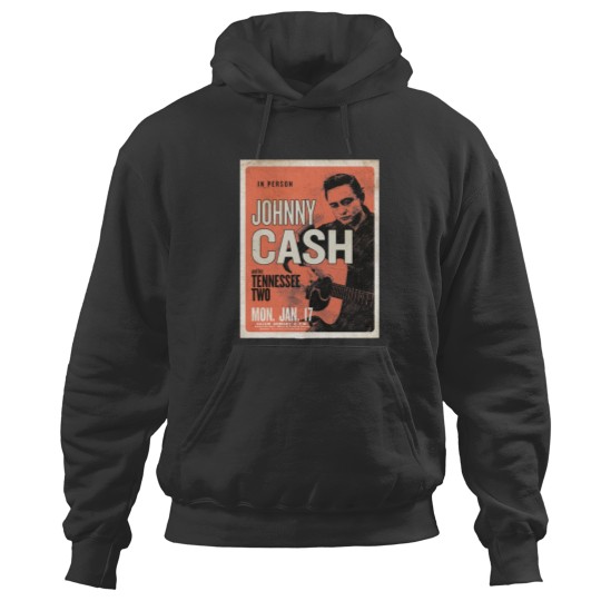 Discover Johnny Cash _amp_ HisTwo Vintage Concert Hoodies