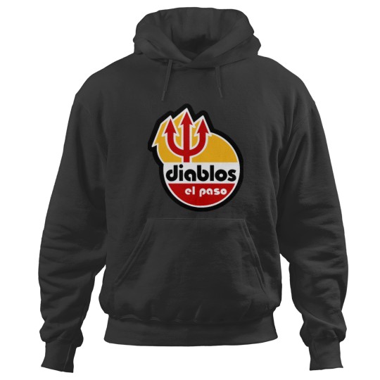 Discover Defunct El Paso Diablos Baseball 1985 Hoodies