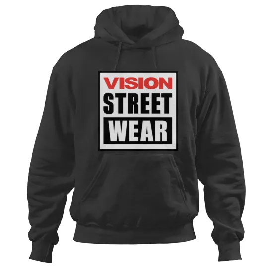 Discover New Vision Street Wear Skateboard Logo Hoodies