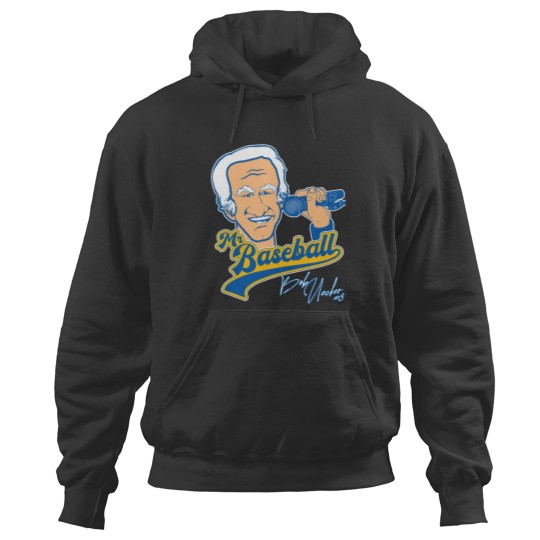 Discover Mr Baseball ))(( Brewers Bob Uecker Baseball Tribute Hoodies