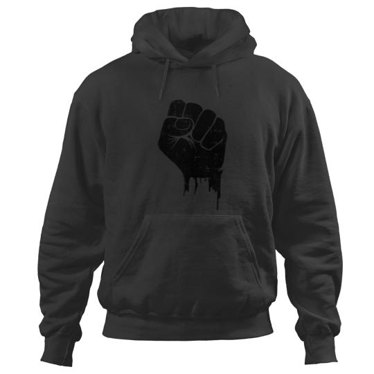 Discover black fist tee original black power symbol empower t Hoodies