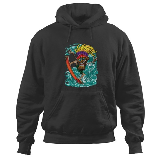 Discover Tiki Surfer Posters and Art Prints Hoodies