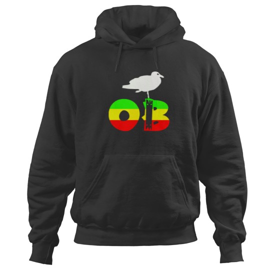 Discover Ocean Beach STUMPY Rasta Hoodies
