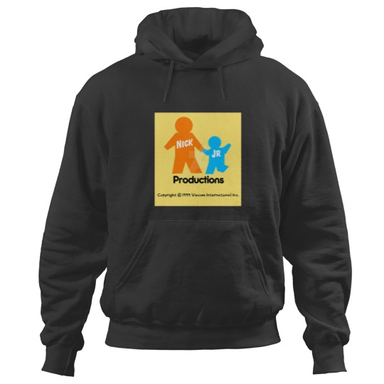 Discover Nick Jr Productions Logo RARE 1999 Hoodies