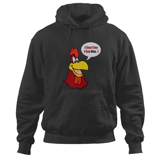 Discover Men_s Foghorn Leghorn T-Shirt Black Tee Hoodies