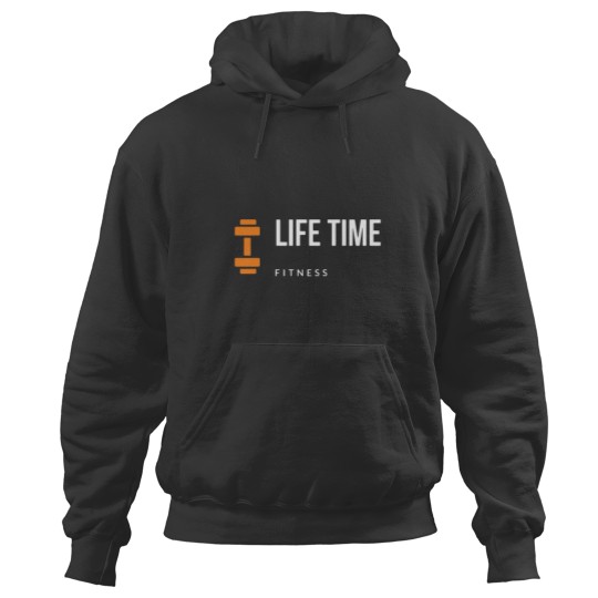 Discover Lifetime Fitness Black Tee Hoodies