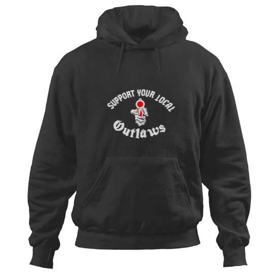 Discover outlaw mc support Hoodies