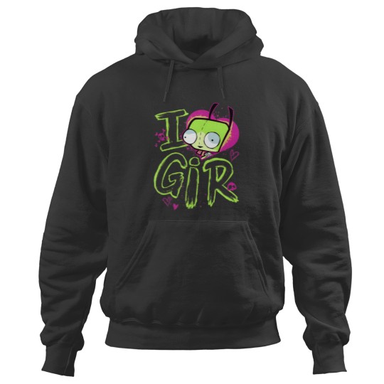 Discover invader zim valentine's day i love gir t Hoodies
