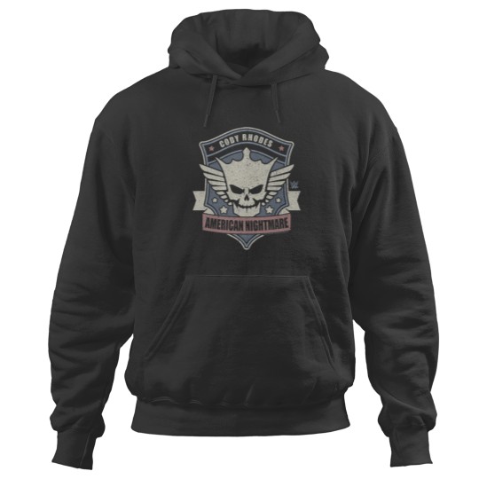 Discover Cody Rhodes American Nightmare Logo Distressed Hoodies