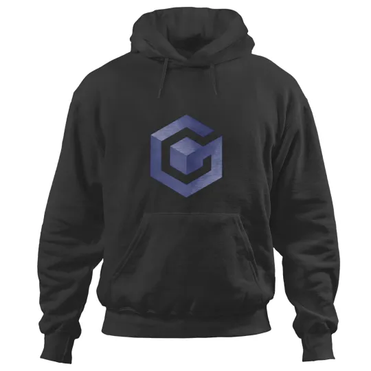 Discover GAMING Gamecube Denim Logo Hoodies
