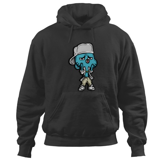 Discover Gumball from The Amazing World of Gumball™ Ocho’s Uncle Song Hoodies