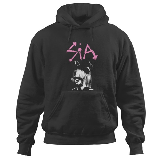 Discover SIA SINGER SILHOUETTE Hoodies