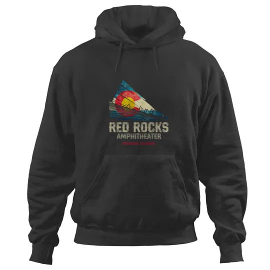Discover Red Rocks Amphitheater 2Colorado C 2State Flag Hoodies