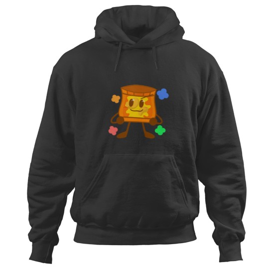 Discover Chip Bag (Animated Inanimate Battle) Long Hoodies
