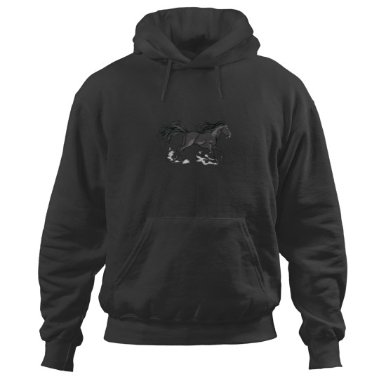 Discover Horse horses friesian horse Hoodies