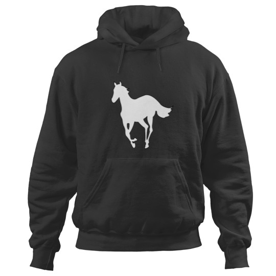 Discover horse pony white Hoodies