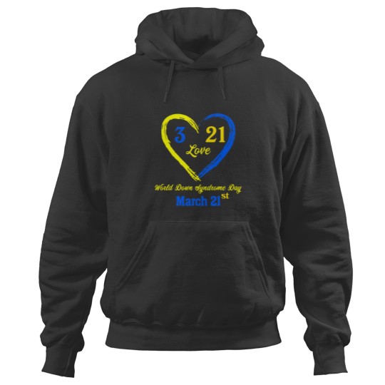 Discover World Down Day T-Shirt Awareness March 21 Hoodies