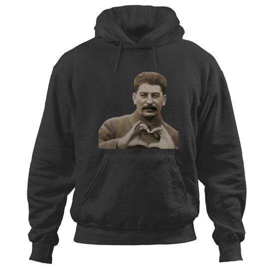Discover Stalin Heart Hands Hoodies