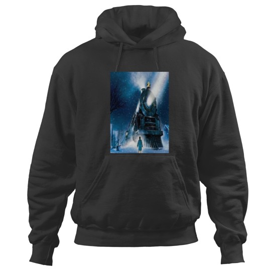 Discover A train to the North Pole Hoodies