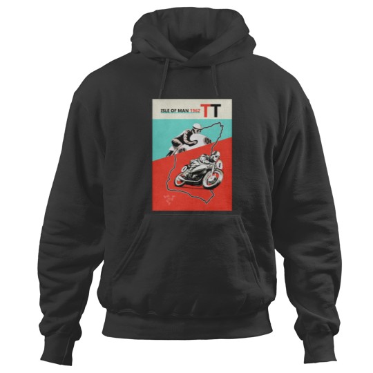 Discover Isle of Man TT 1962 Hoodies