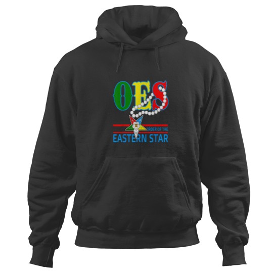 Discover Oes Star Necklace Order Of The Eastern Star Moth Hoodies