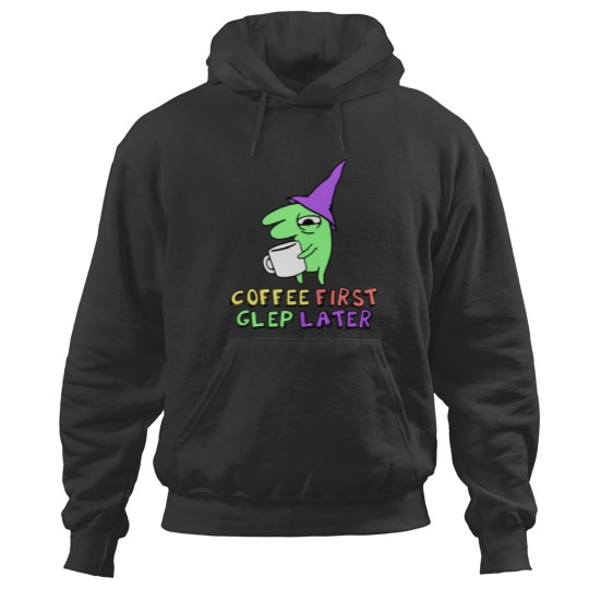 Discover glep coffee smiling friends Hoodies
