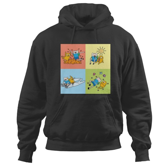 Discover Adventure Seasons Adventure Time Hoodies