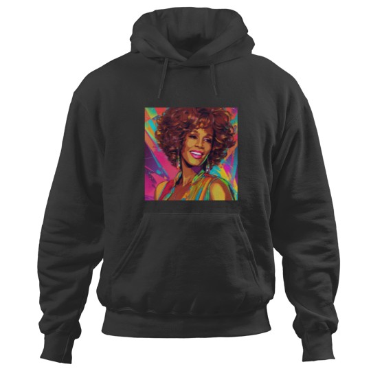 Discover Whitney Houston Sticker Hoodies