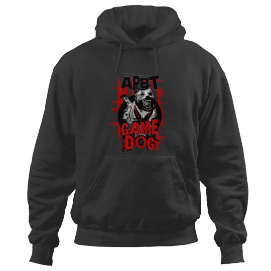 Discover Game Dog Apbt American Pitbull Terrier-Nr2- White Edition fox Hoodies