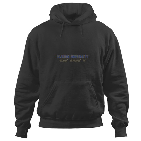 Discover Clarion University Coordinates Hoodies