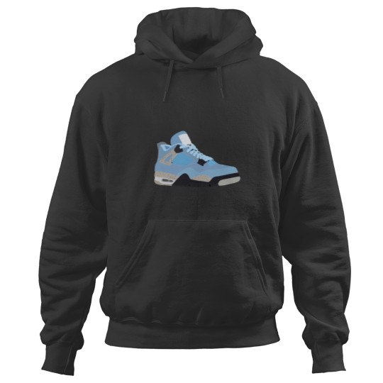 Discover Jor'dan 4 University Blue Hoodies