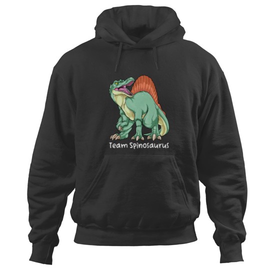 Discover Dinosaur Dino Team Spinosaurus Dinosaur Spine Lizard Prehistoric Kids Boys Hoodies