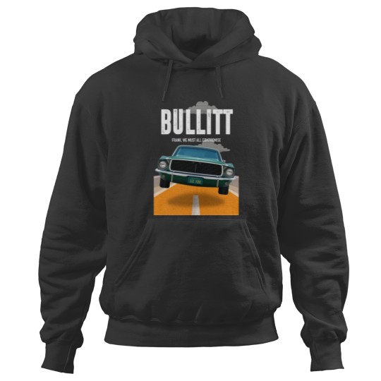 Discover Bullitt - Alternative Movie Poster Hoodies
