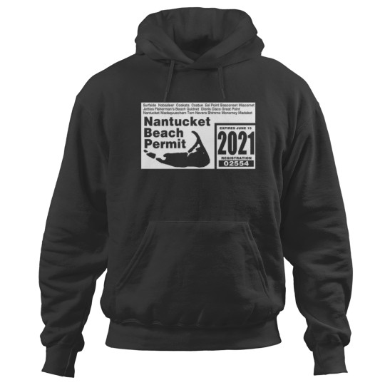 Discover Nantucket overland permit Hoodies