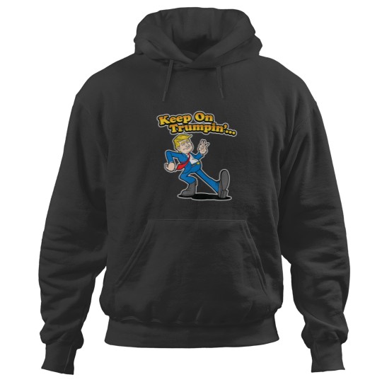 Discover Keep on Trumpin Funny Vintage Pro Trump Men Women Hoodies