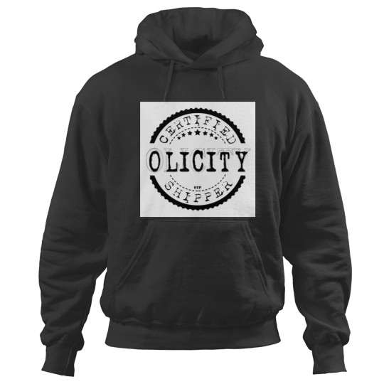 Discover Certified Olicity Shipper Black Stamp Hoodies