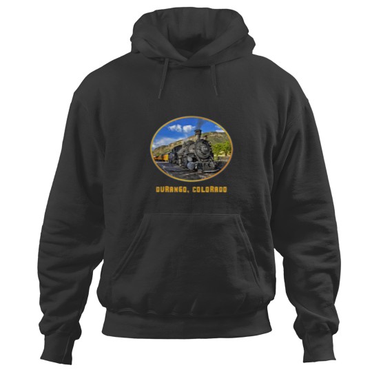 Discover Durango, Colorado Railway - Durango - Train à vapeur Silverton Hoodies