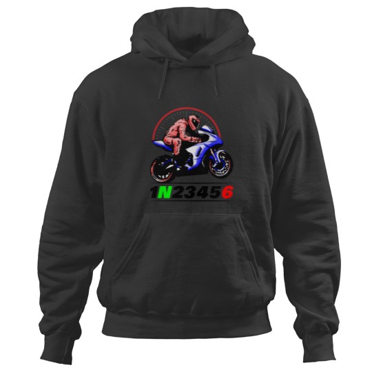 Discover 1N23456 - Motorcycle Gears Hoodies