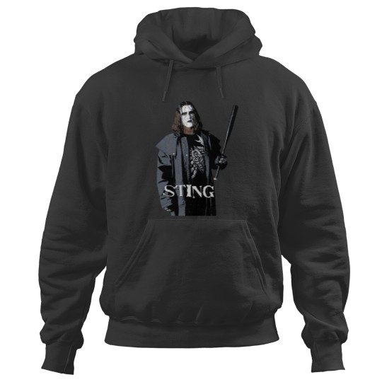 Discover WWF WW TNA wea Sting Old School Vintage Pro Wrestling Hoodies