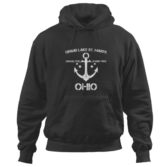 Discover grand lake st marys ohio funny fishing camping summer gift Hoodies