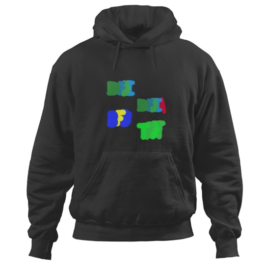 Discover BFDI BFDIA BFB and TPOT Logo Pack Active Hoodies