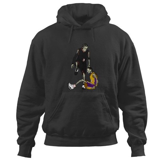 Discover skeleton allen iverson steps over tyronn lue Hoodies