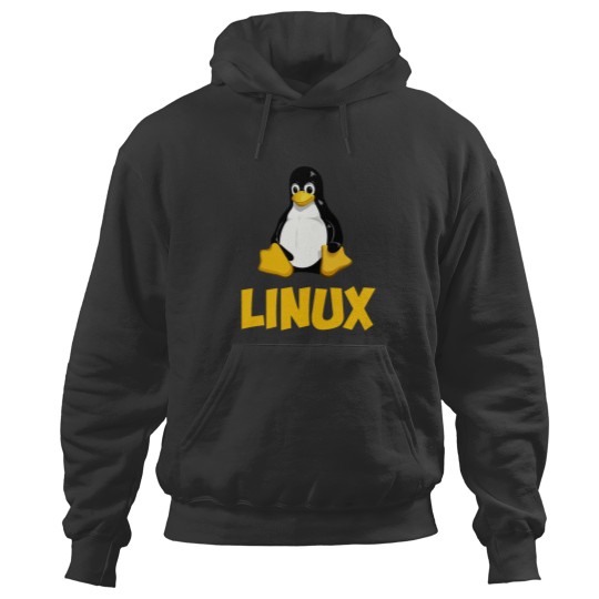 Discover Linux Tux Penguin Logo Hoodies