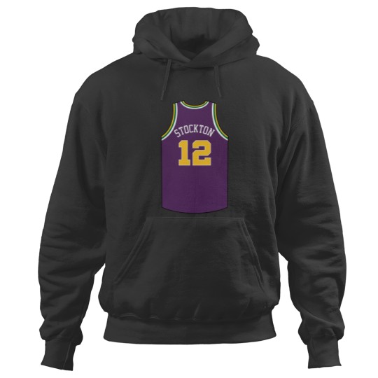 Discover John Stockton Utah Jersey Qiangy Hoodies