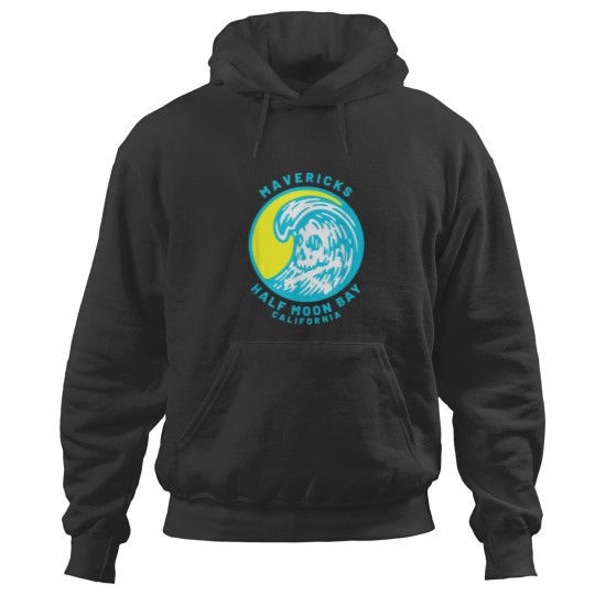 Discover Mavericks Half Moon Bay Surfing Hoodies