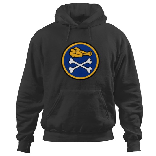 Discover Buffalo Round Wings Hoodies