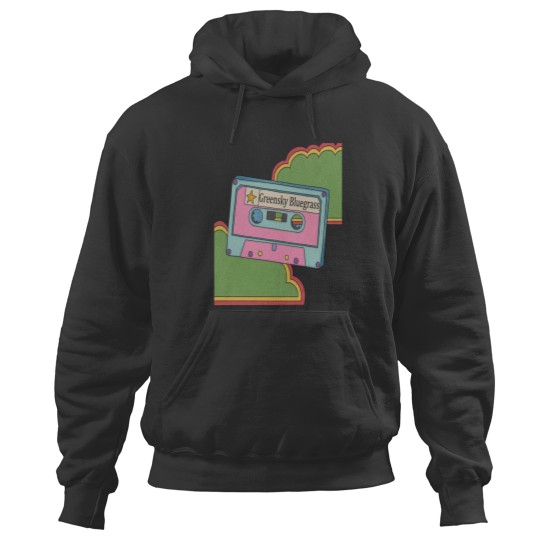 Discover vintage cassette tape Greensky Bluegrass Hoodies