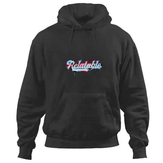 Discover Brent Rivera Merch Relatable-White Camo Melting Hoodies