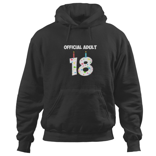 Discover 18th Birthday  Adult 18 Years Old Hoodies